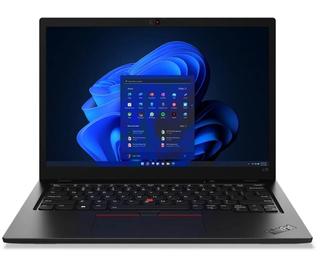 

Ноутбук Lenovo ThinkPad L13Gen3 черный (21BAS16P00L13), ThinkPad L13Gen3