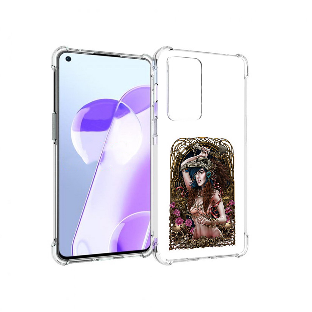 

Чехол MyPads Tocco для OnePlus 9RT красивая девушка рисунок (PT172016.131.407), Прозрачный, Tocco