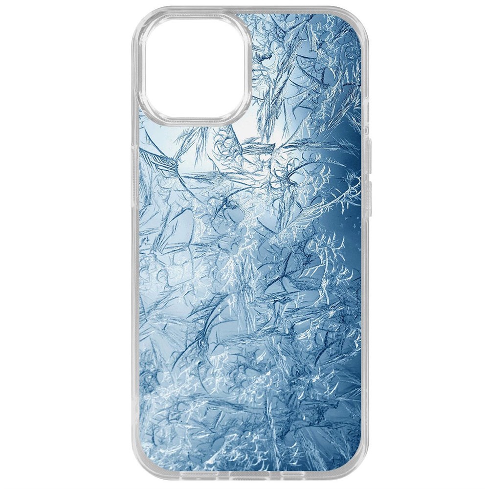 

Чехол-накладка Krutoff Clear Case Лед для iPhone 15, Прозрачный