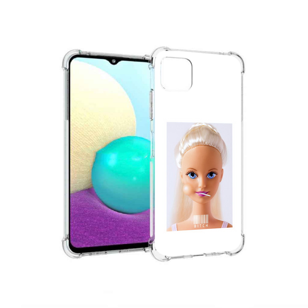 

Чехол MyPads Tocco для Samsung Galaxy A22 барби, Прозрачный, Tocco