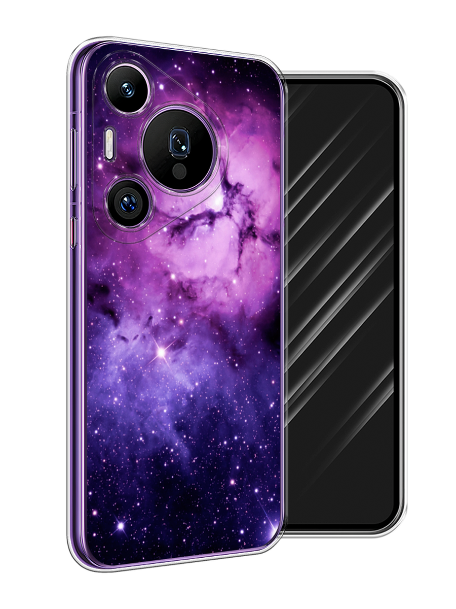 

Чехол Awog на Huawei Pura 70 Pro/70 Pro Plus "Космос 18", Фиолетовый;черный;белый, 6124450-1