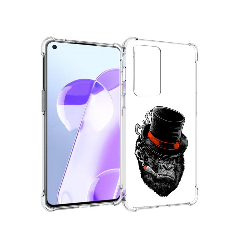 

Чехол MyPads Tocco для OnePlus 9RT дизайнерская горилла (PT172016.131.431), Прозрачный, Tocco