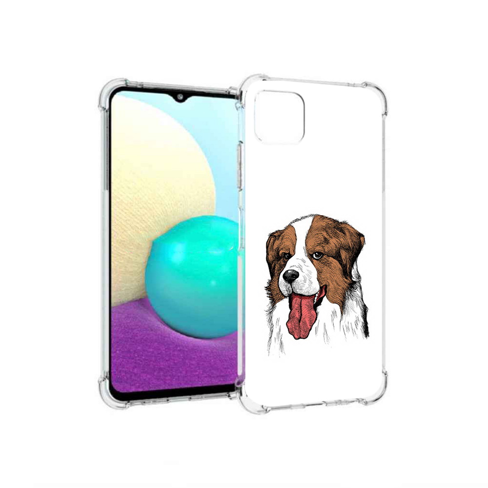 

Чехол MyPads Tocco для Samsung Galaxy A22 бетховен, Прозрачный, Tocco