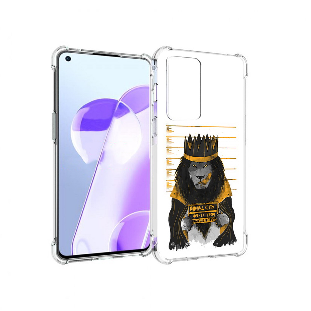 

Чехол MyPads Tocco для OnePlus 9RT лев в законе (PT172016.131.435), Прозрачный, Tocco