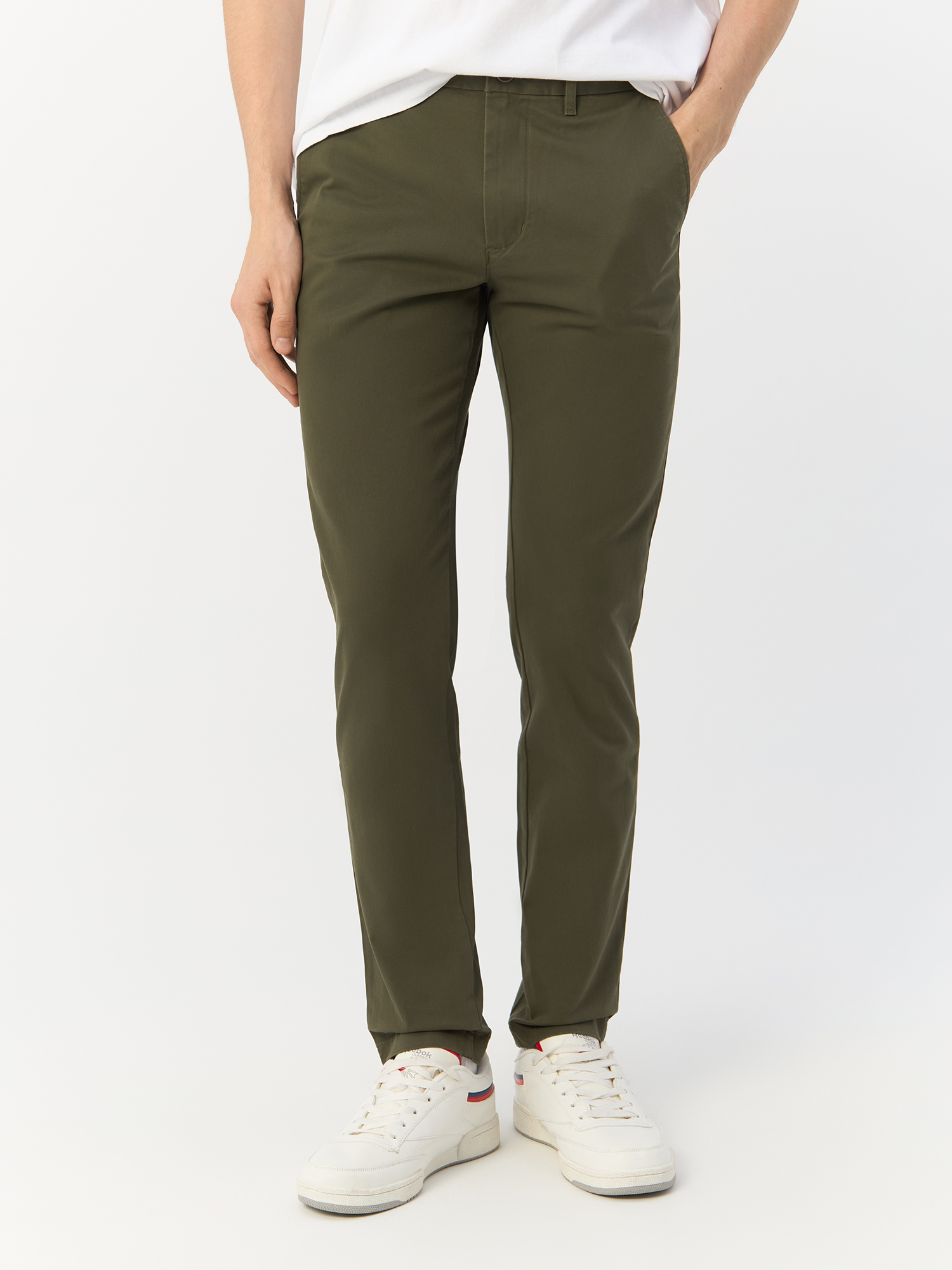 

Брюки мужские Tommy Hilfiger 1985 Collection Denton Fitted Chinos MW0MW25964 хаки 29/32, 1985 Collection Denton Fitted Chinos