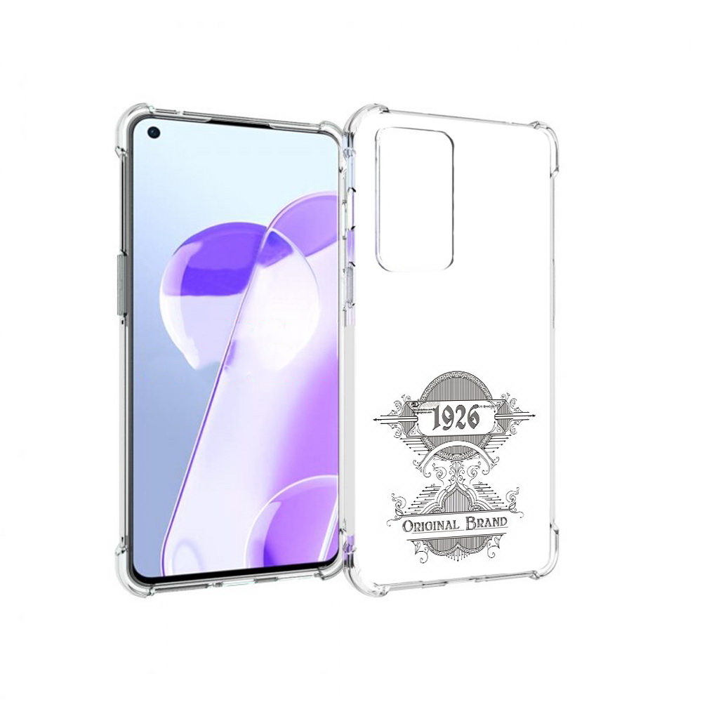 

Чехол MyPads Tocco для OnePlus 9RT логотип черно белый (PT172016.131.446), Прозрачный, Tocco