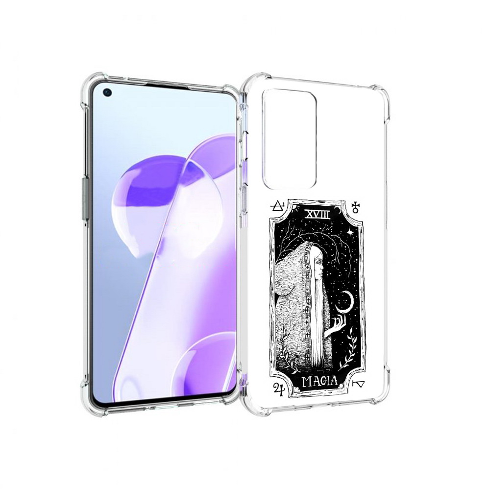 

Чехол MyPads Tocco для OnePlus 9RT лунная магия (PT172016.131.447), Прозрачный, Tocco