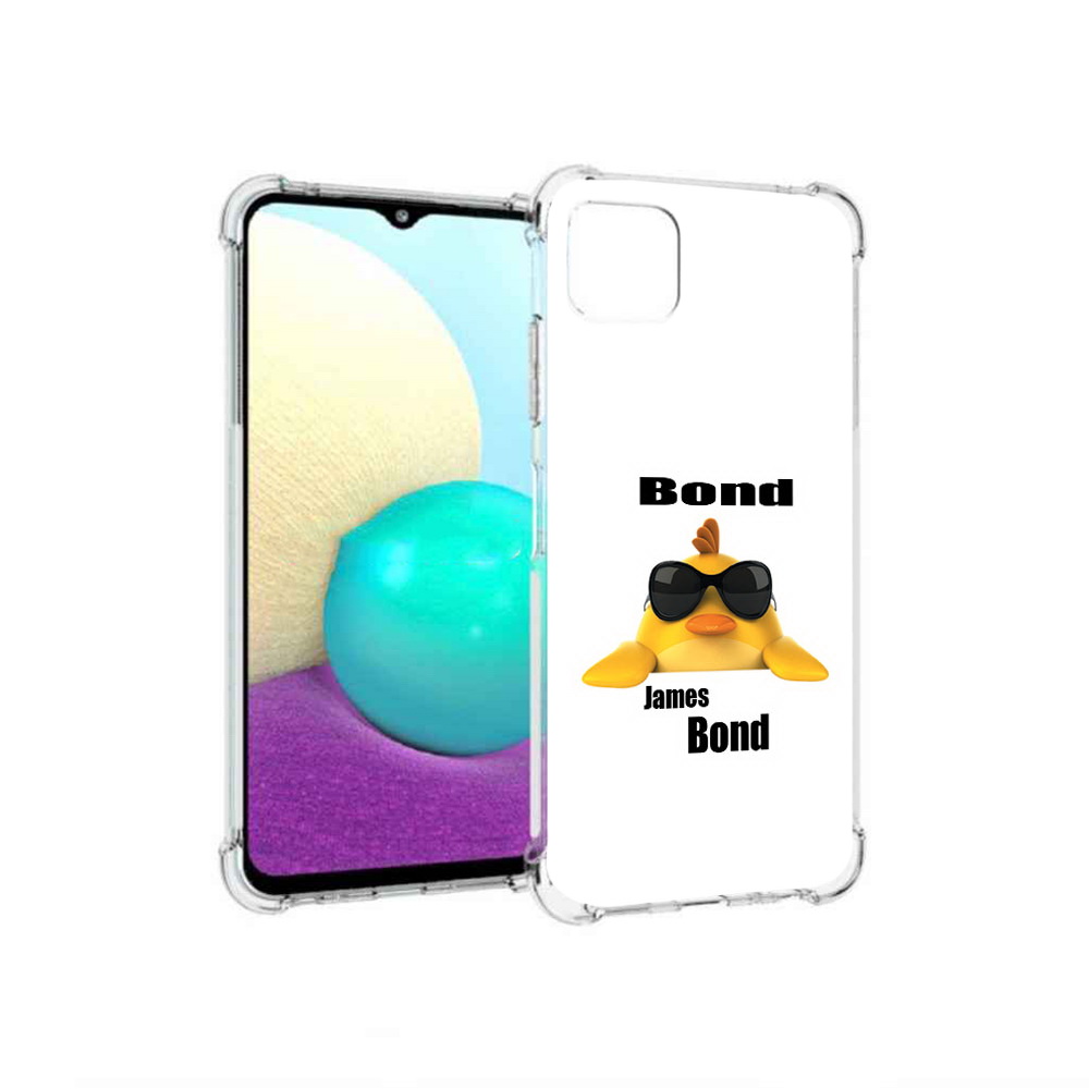

Чехол MyPads Tocco для Samsung Galaxy A22 бонд, Прозрачный, Tocco