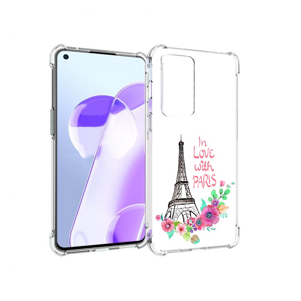 

Чехол MyPads Tocco для OnePlus 9RT любимый париж (PT172016.131.452), Прозрачный, Tocco