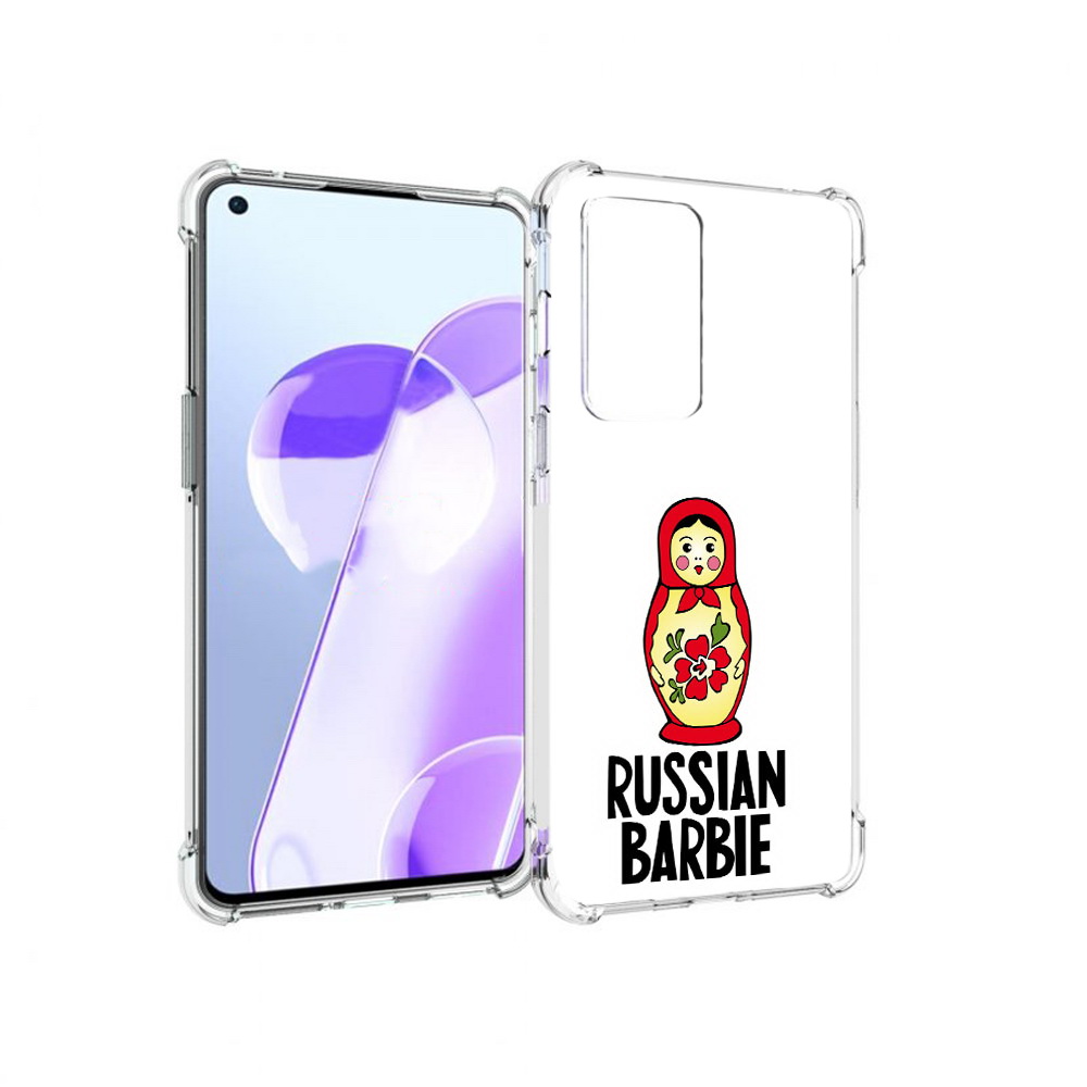 

Чехол MyPads Tocco для OnePlus 9RT матрешка (PT172016.131.459), Прозрачный, Tocco