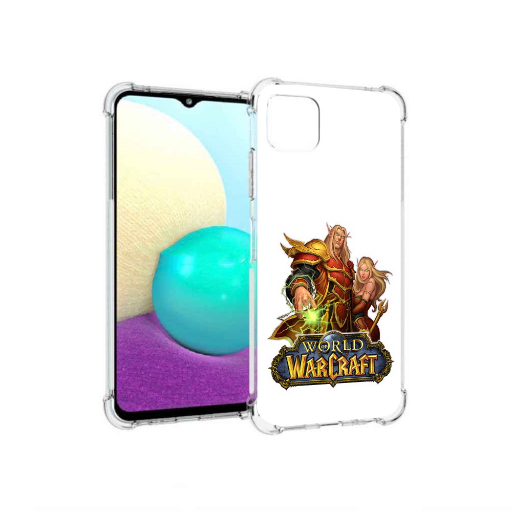 

Чехол MyPads Tocco для Samsung Galaxy A22 варкрафт2, Прозрачный, Tocco