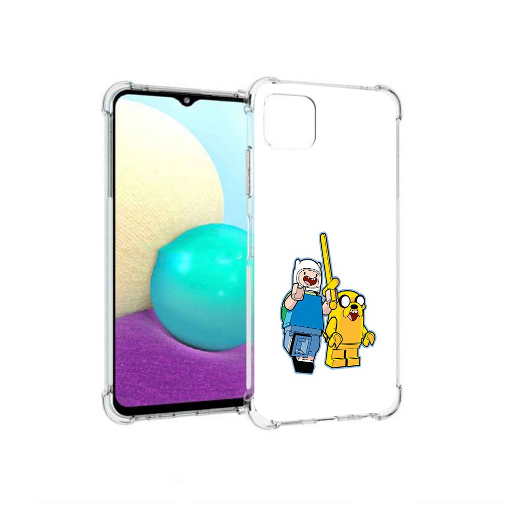 Чехол MyPads Tocco для Samsung Galaxy A22 время приключений лего