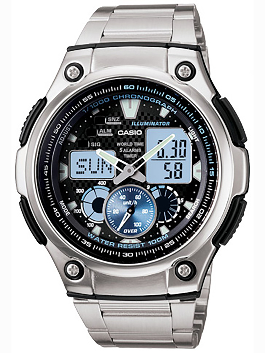 

Наручные часы мужские Casio AQ-190WD-1A, AQ-190WD-1A