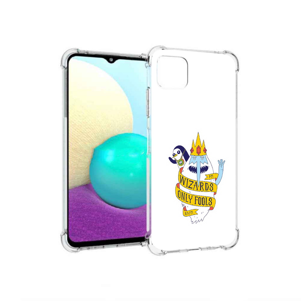 Чехол MyPads Tocco для Samsung Galaxy A22 время приключений снежный король