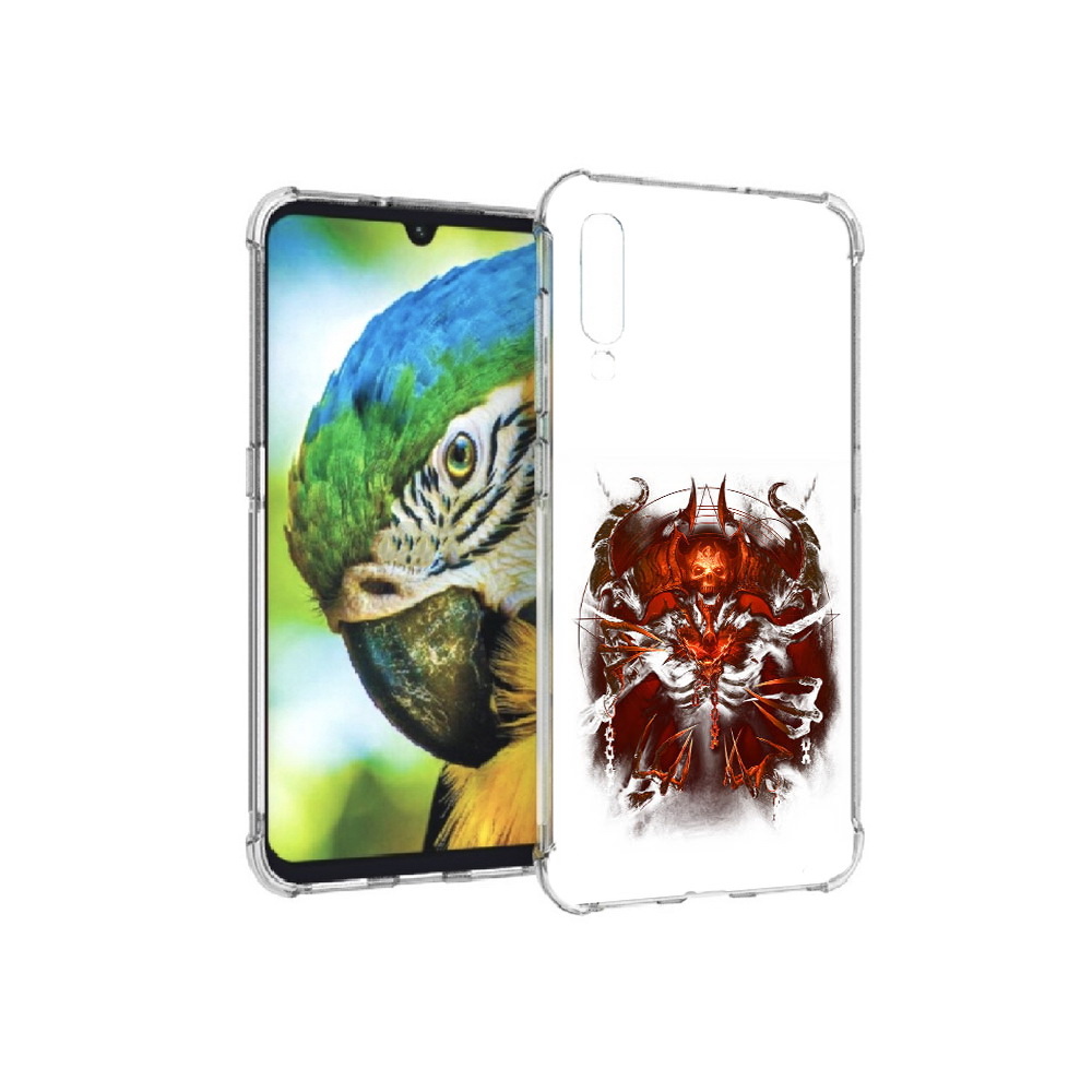 

Чехол MyPads Tocco для Xiaomi Mi 9 яркий демон (PT126035.255.708), Прозрачный, Tocco