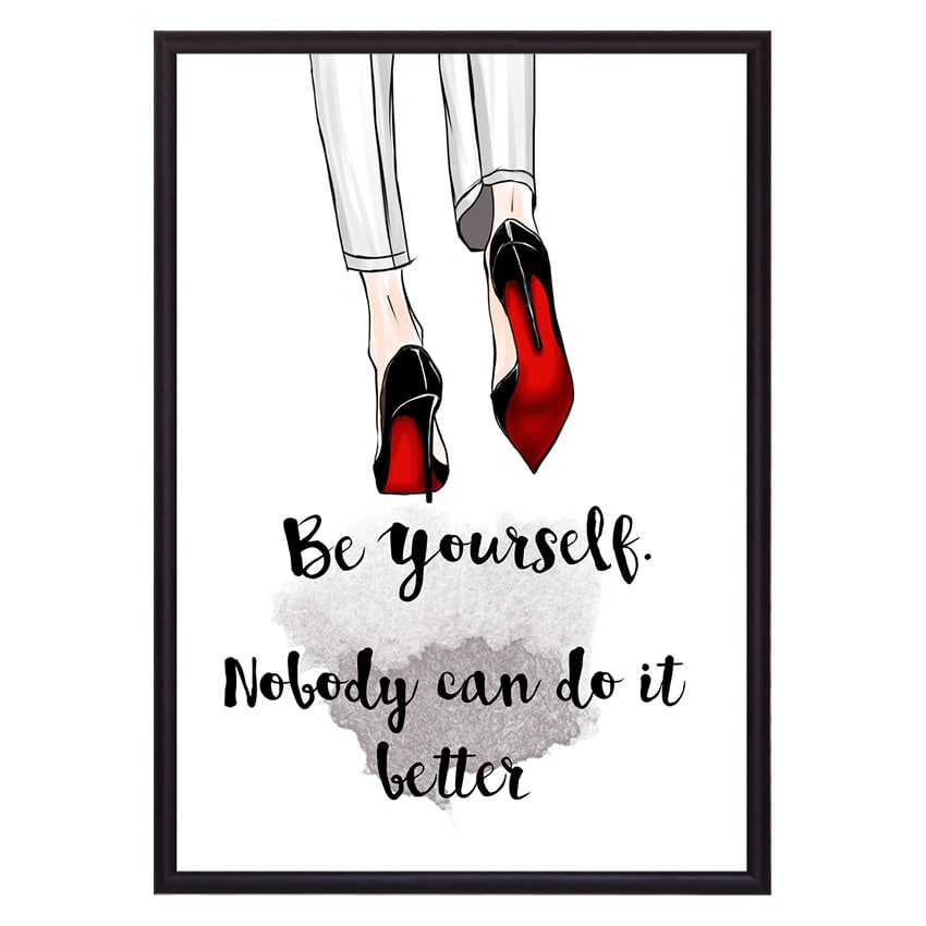 

Постер в рамке Be yourself 50х70 см, Дом Корлеоне