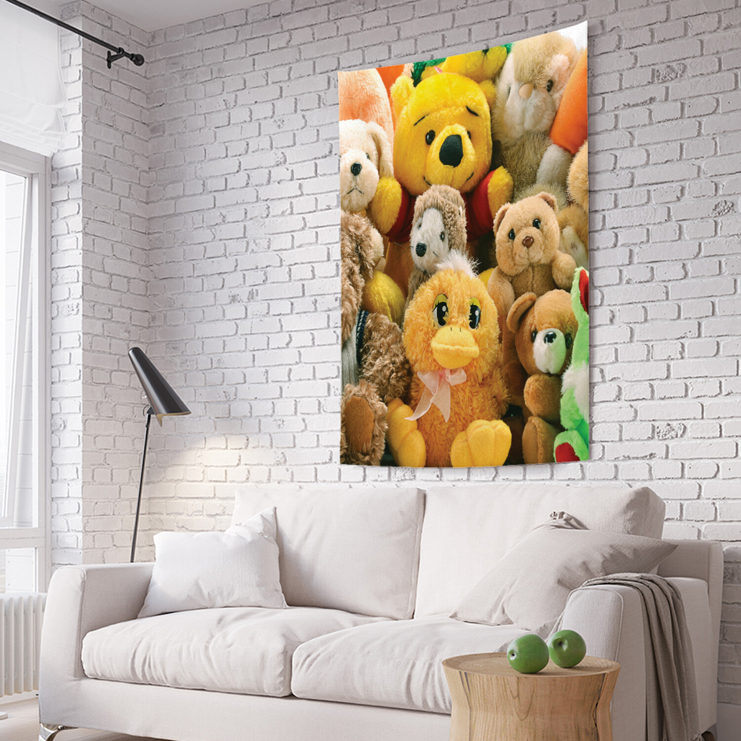 

Вертикальное фотопанно на стену JoyArty Плюшевая коллекция 150x200 см, Плюшевая коллекция
