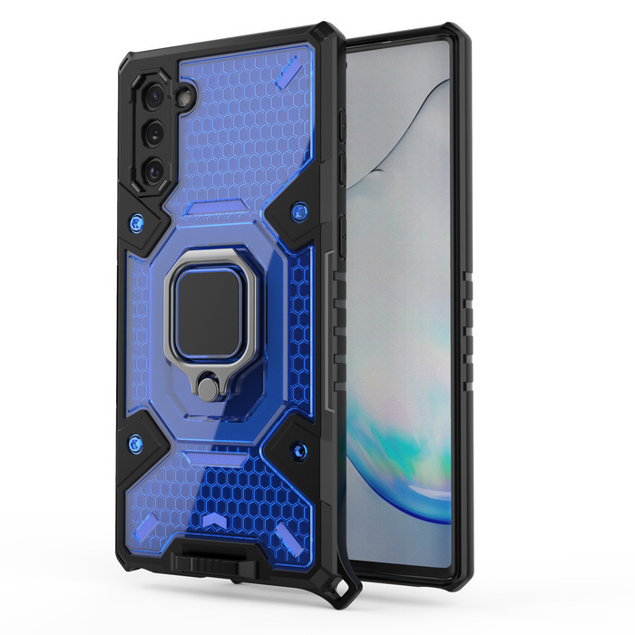 

Противоударный чехол с Innovation Case c защитой камеры для Samsung Galaxy Note 10, синий, Innovation Case