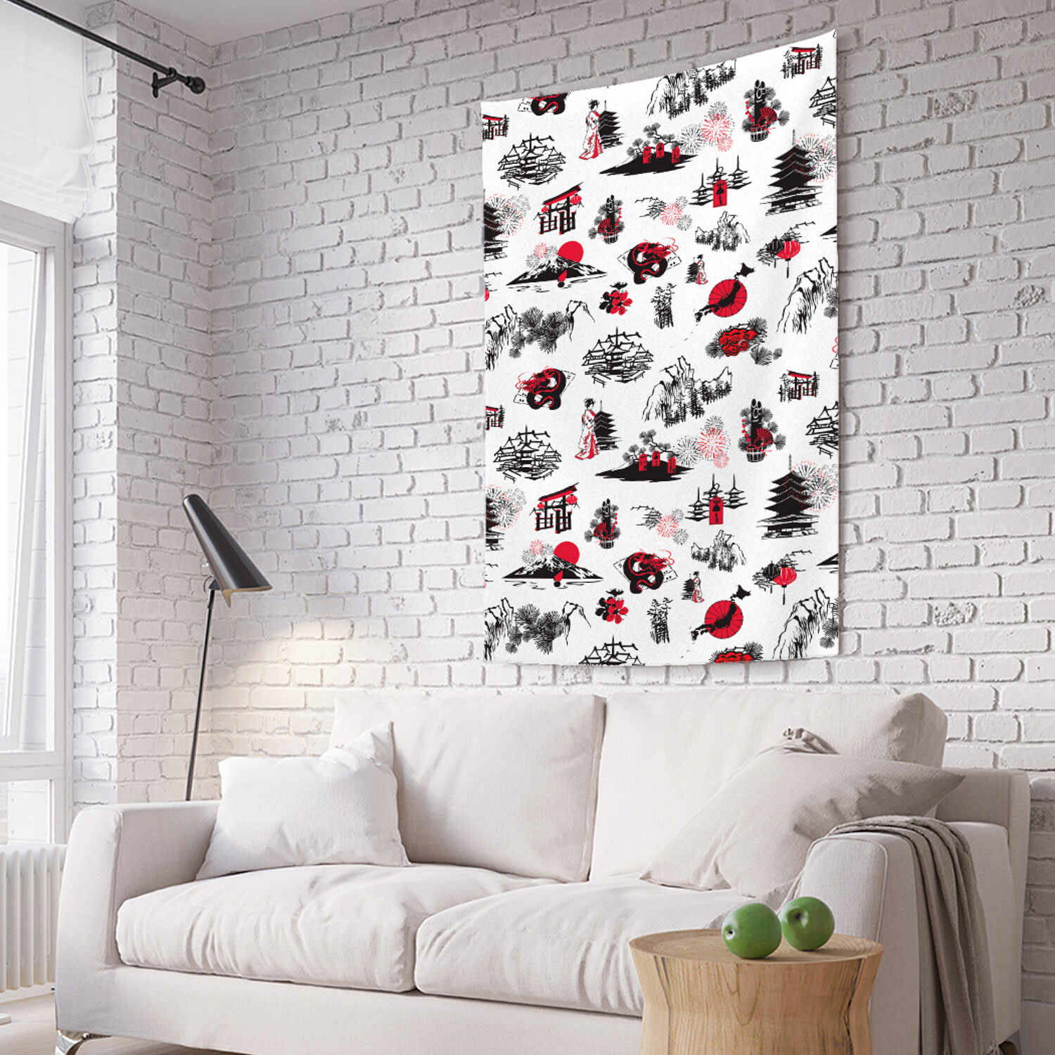 

Вертикальное фотопанно на стену JoyArty Японские земли 150x200 см, Японские земли