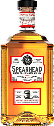 

Виски Spearhead Single Grain 43% 0,7 л