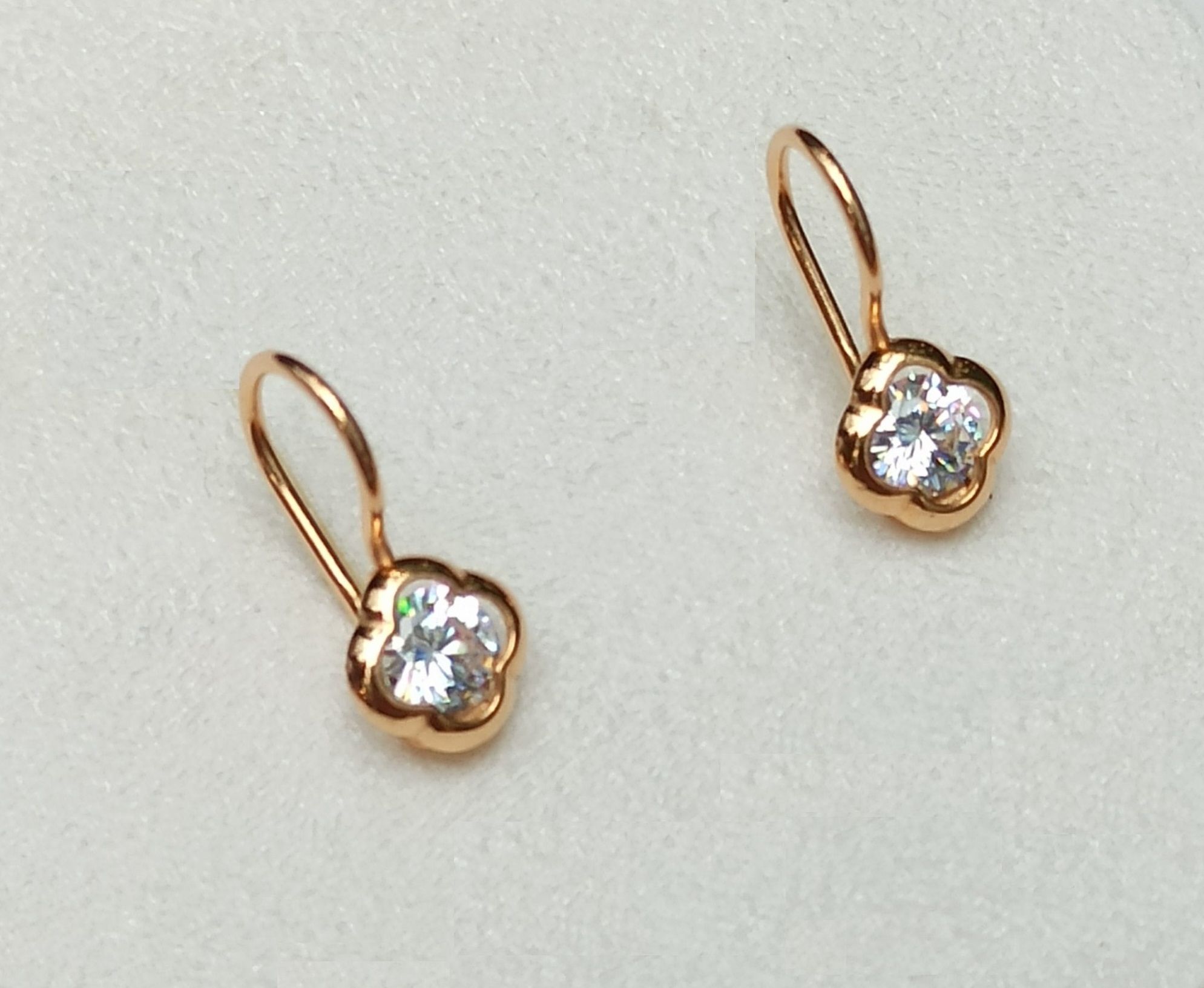 

Серьги из серебра VALTERA 119212, фианит, 119212