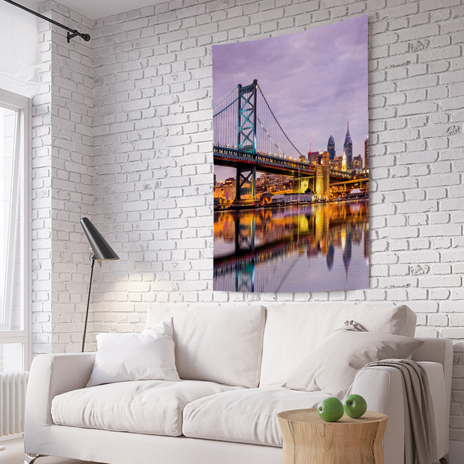

Вертикальное фотопанно на стену JoyArty Важный мост 150x200 см, Важный мост