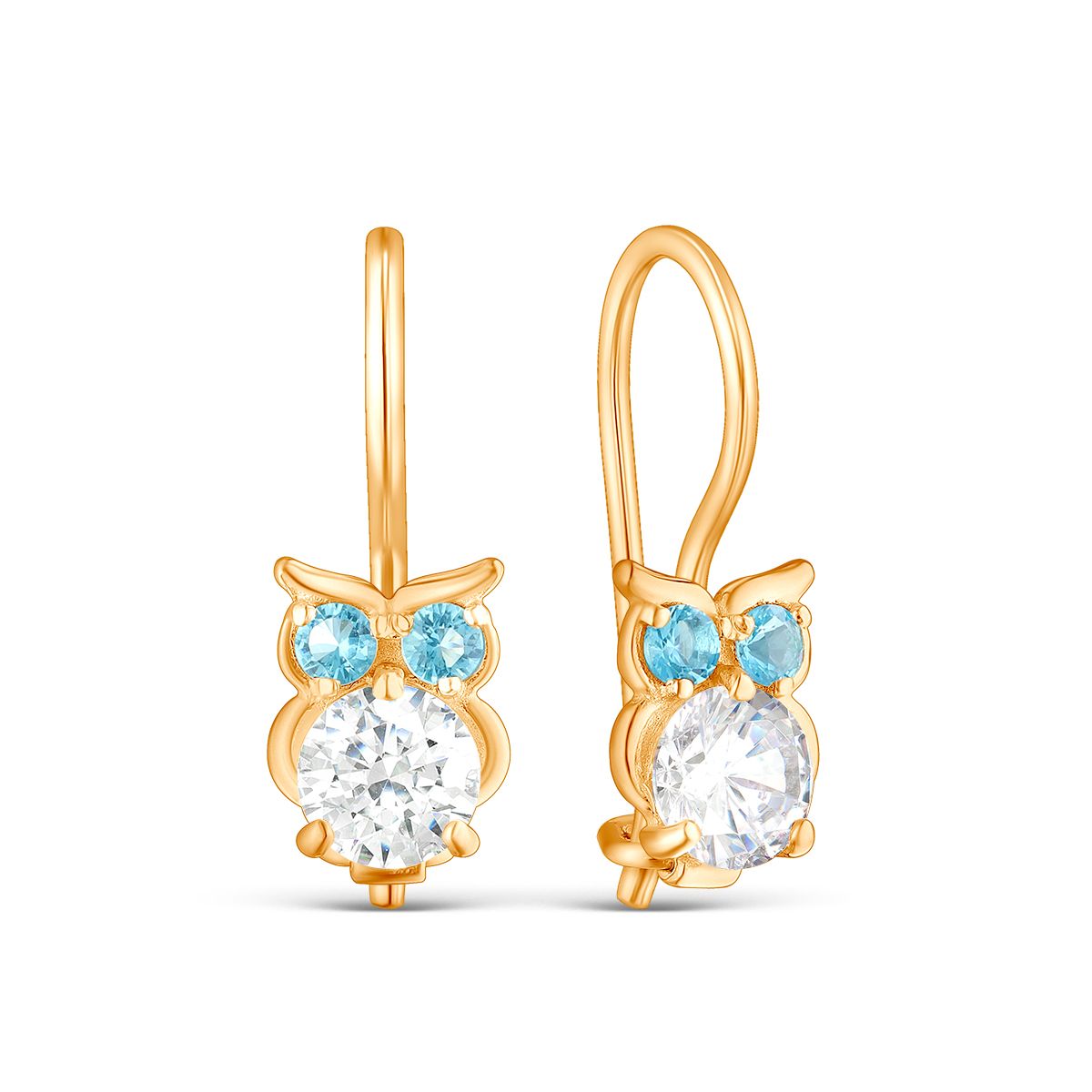 

Серьги из серебра VALTERA 119430, фианит, 119430