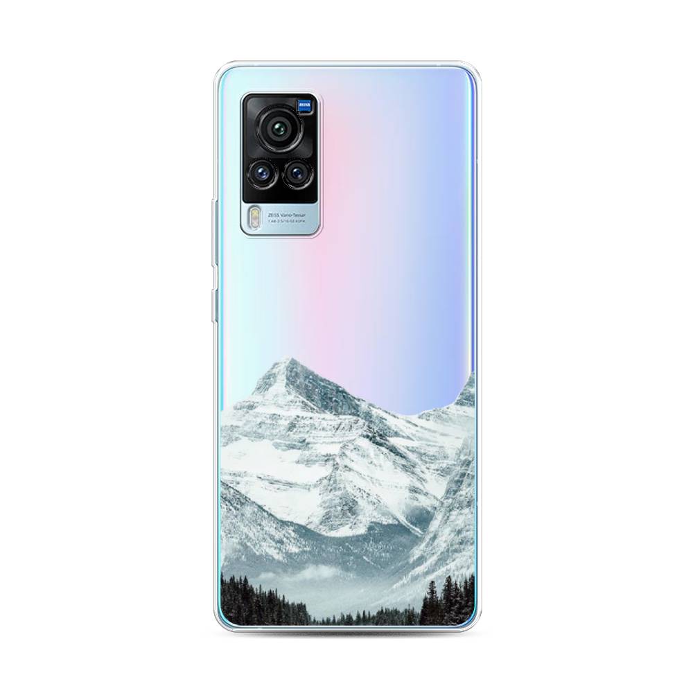 

Чехол для Vivo X60 Pro "Горы арт 1", Белый;зеленый, 263850-2