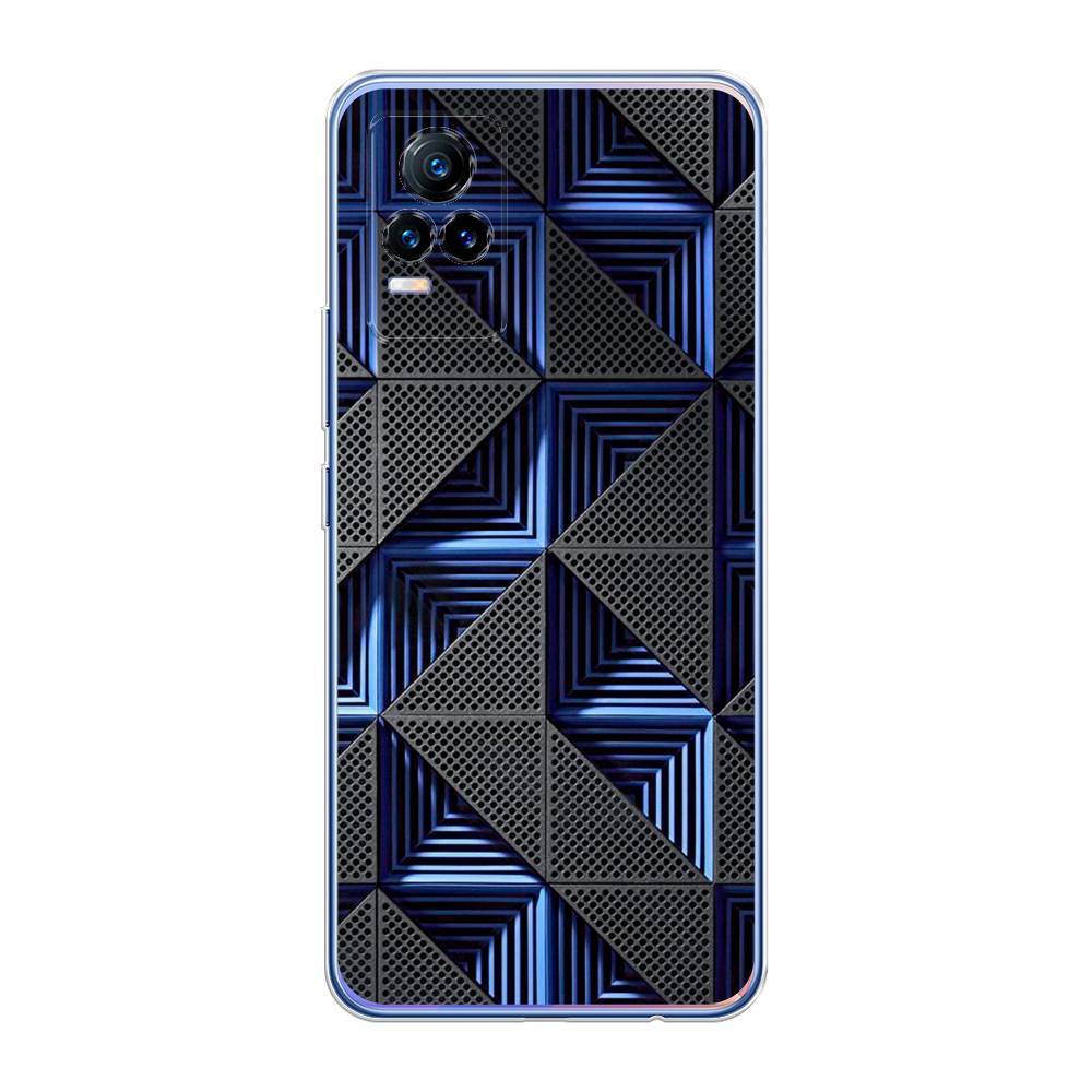 

Чехол на Vivo V21e 4G "IBM", Серый;синий, 264550-3