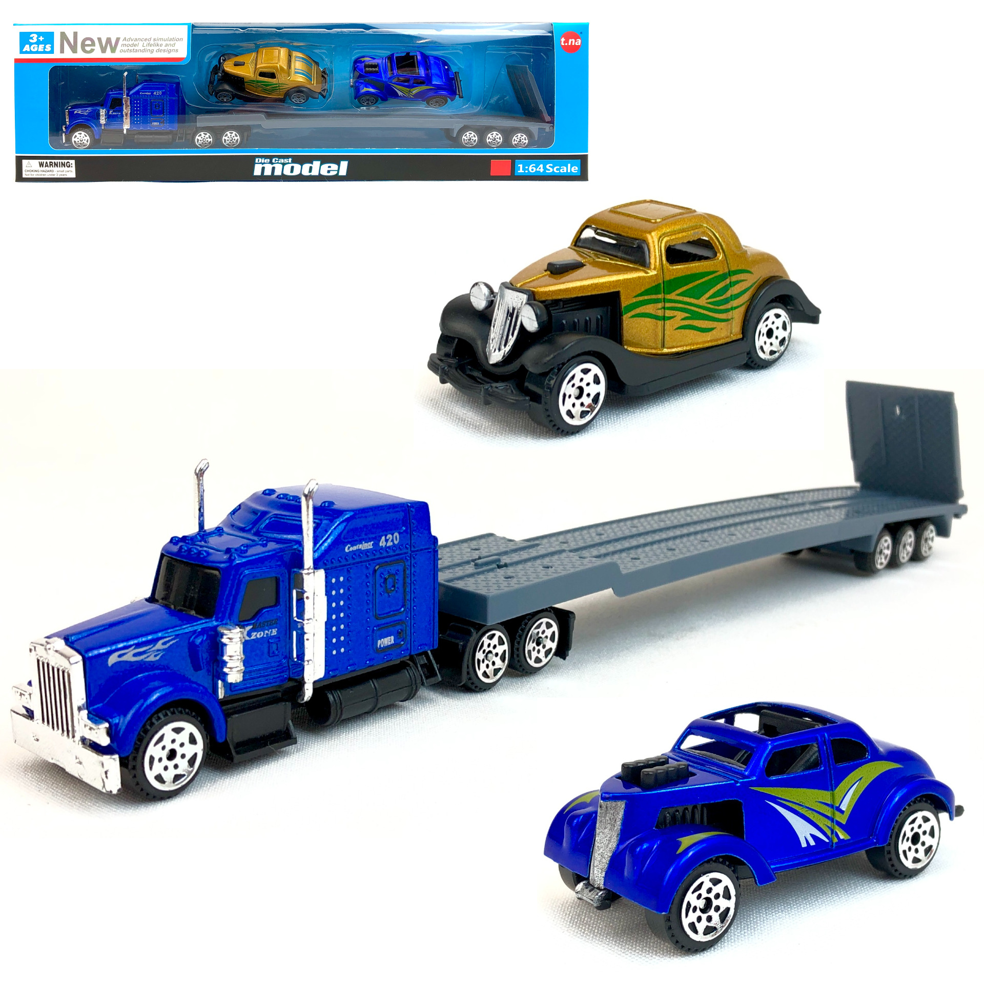 

Набор металлических машинок Yako Toys 110285