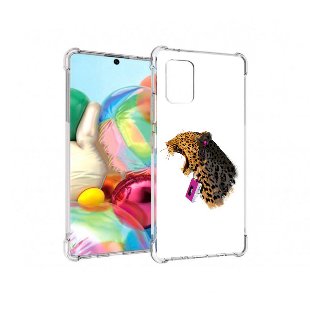 

Чехол MyPads Tocco для Samsung Galaxy A71 MP3 (PT226912.529.19), Прозрачный, Tocco