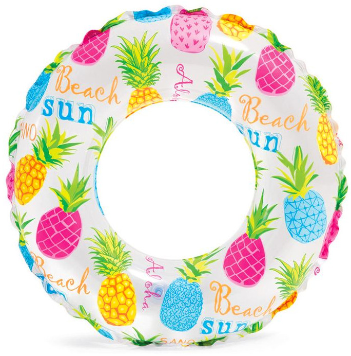 

Круг надувной Intex Swim Ring белый 61 см 110309