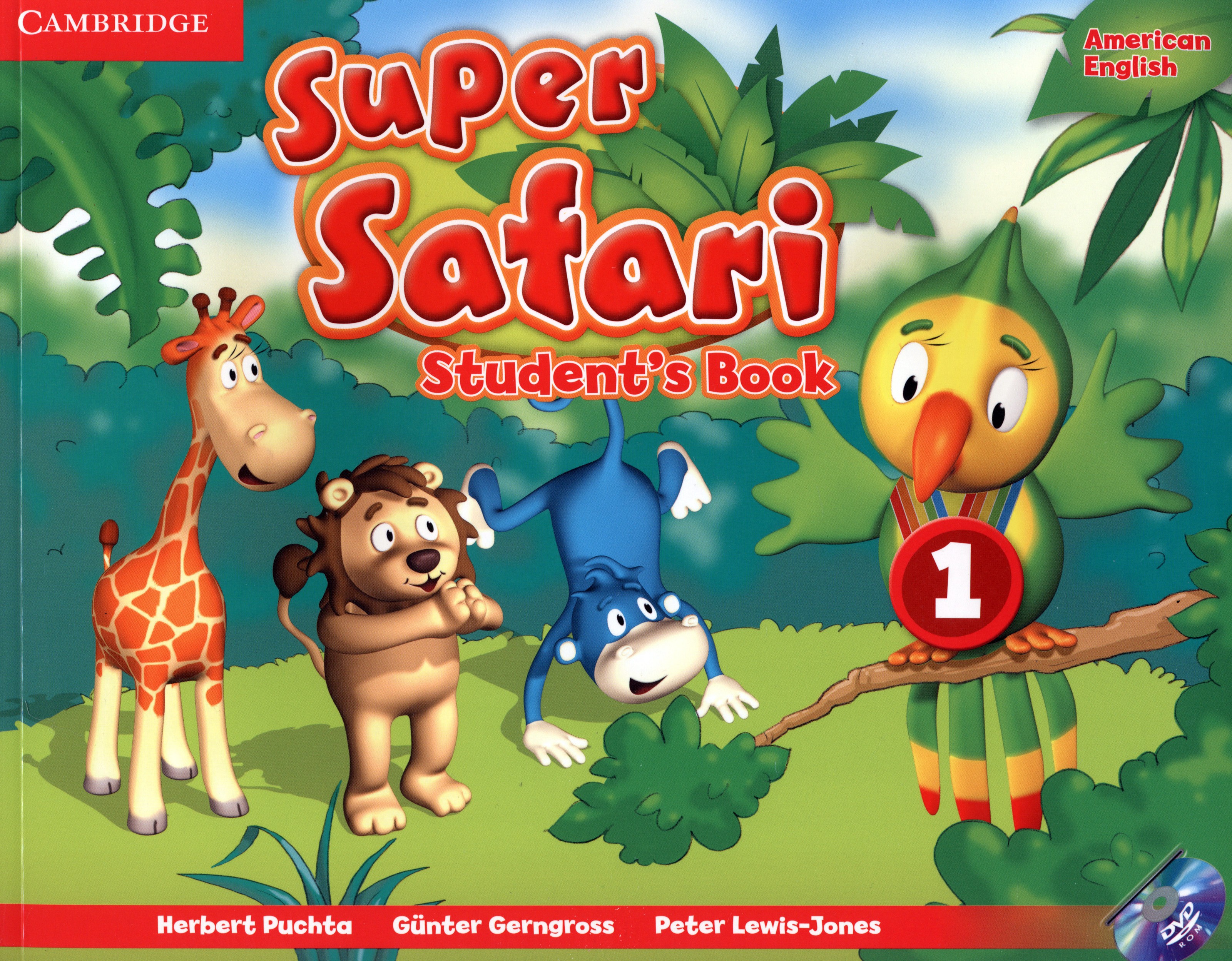 

Super Safari American English Level 1 Student's Book +DVD