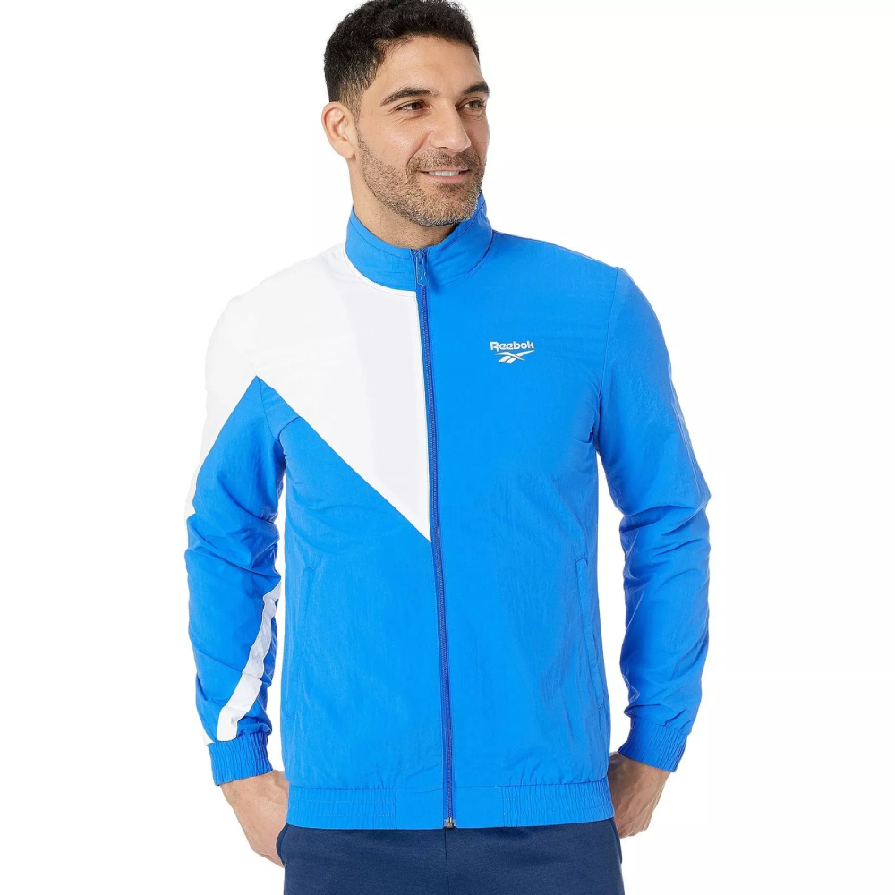 Олимпийка мужская Reebok Classics Vector Tracktop DJ1948 синяя L