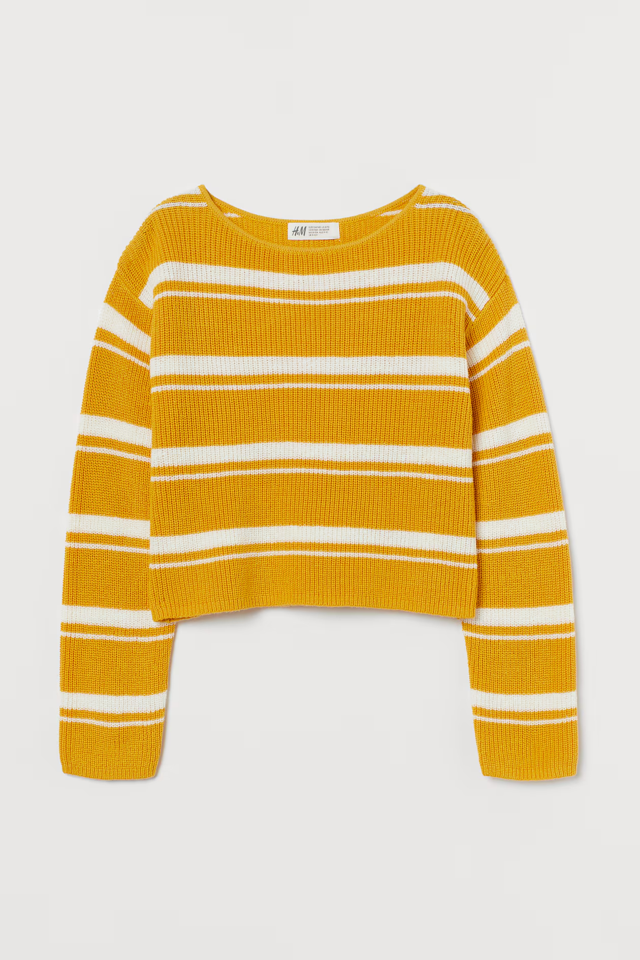 

Джемпер детский для девочек H&M Knitted Jumper 0863116013 желтый 146/152, Knitted Jumper