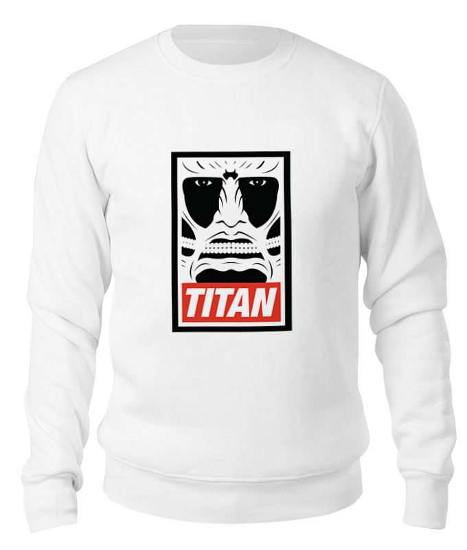 

Свитшот унисекс Printio Атака титанов (attack on titan) белый XS, Атака титанов (attack on titan)