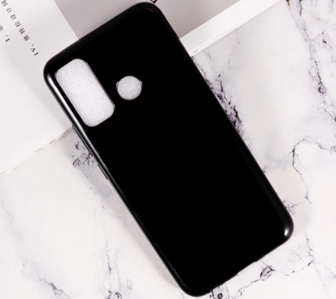 фото Задняя панель-чехол-накладка mypads для tecno camon 15 из силикона черная nobrand