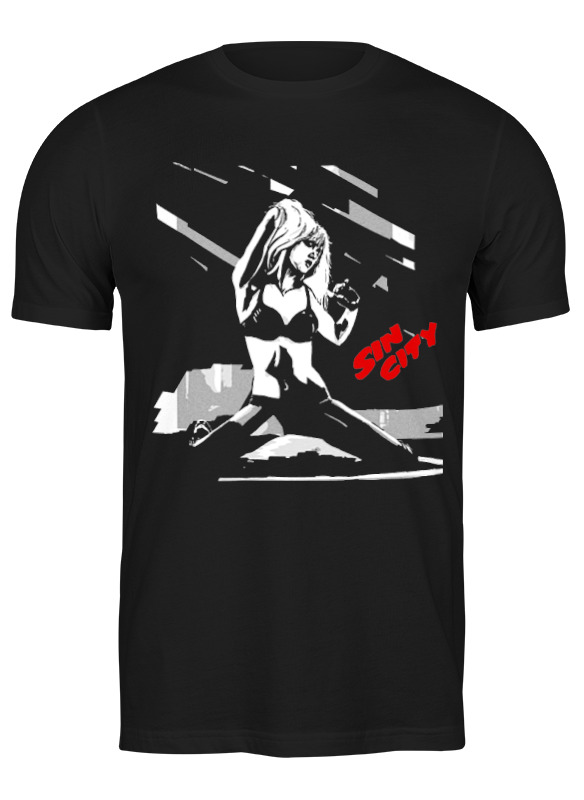 

Футболка мужская Printio Sin city - jessica alba черная M, Черный, Sin city - jessica alba