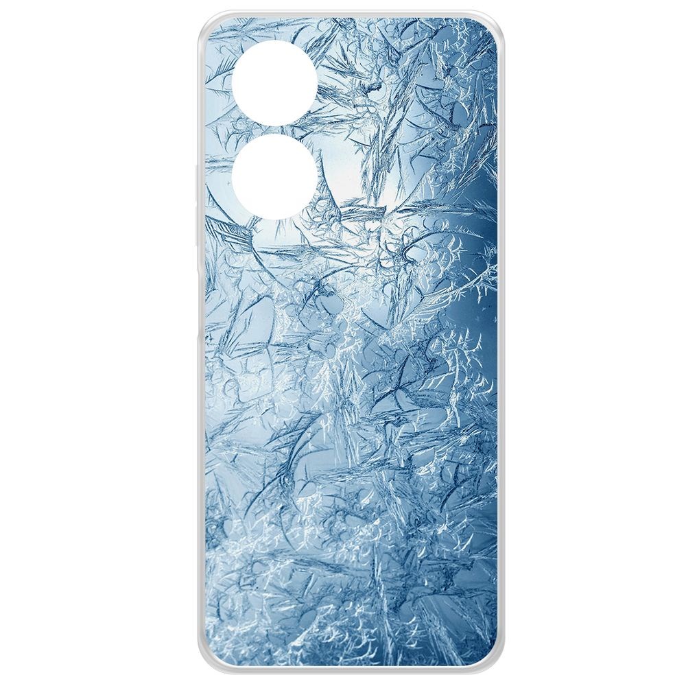 

Чехол-накладка Krutoff Clear Case Лед для Oppo A58 4G, Прозрачный