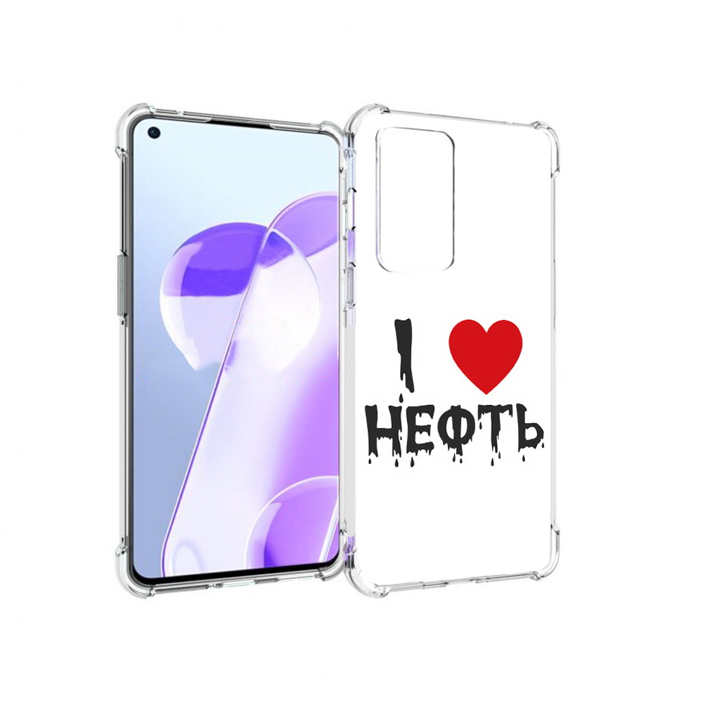 

Чехол MyPads Tocco для OnePlus 9RT нефть (PT172016.131.522), Прозрачный, Tocco