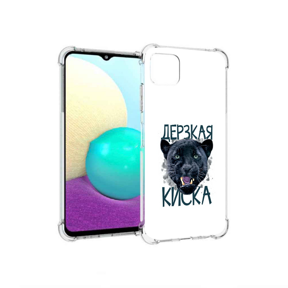 Чехол MyPads Tocco для Samsung Galaxy A22 дерзкая киска