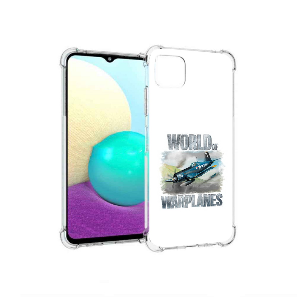 

Чехол MyPads Tocco для Samsung Galaxy A22 Боевой самолет, Прозрачный, Tocco