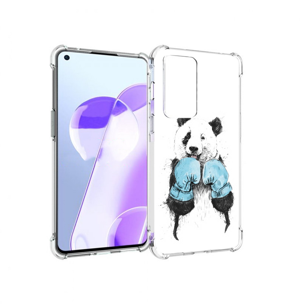 

Чехол MyPads Tocco для OnePlus 9RT панда боксер (PT172016.131.531), Прозрачный, Tocco