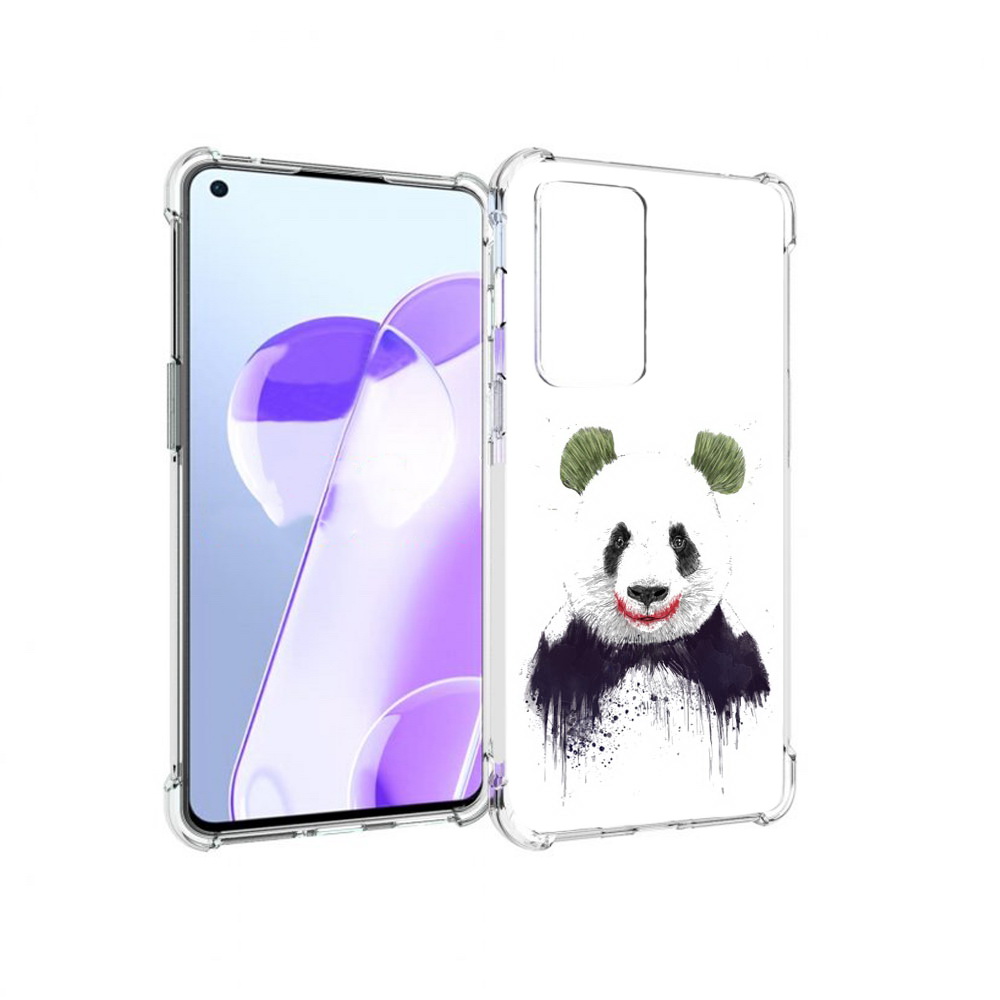 

Чехол MyPads Tocco для OnePlus 9RT панда джокер (PT172016.131.533), Прозрачный, Tocco