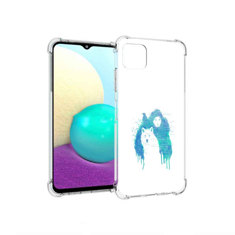 

Чехол MyPads Tocco для Samsung Galaxy A22 джон сноу, Прозрачный, Tocco