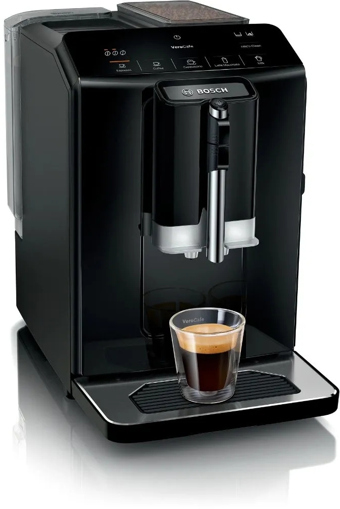 Кофемашина автоматическая Bosch TIE20119 черная встраиваемая автоматическая кофемашина bosch ctl 636 es1