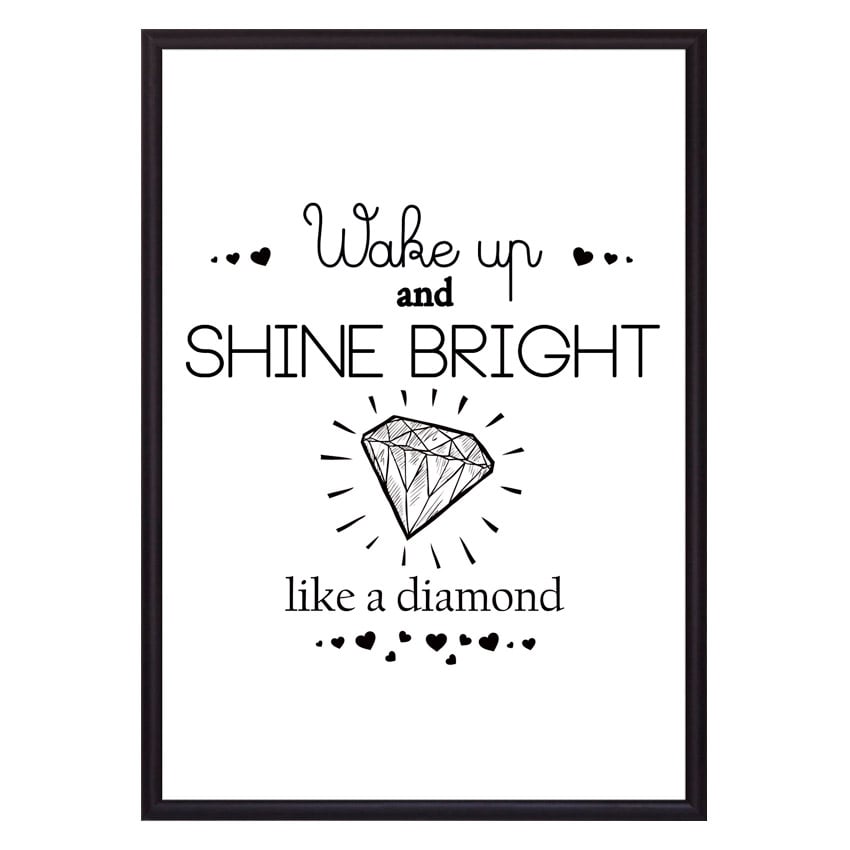 

Постер в рамке Shine bright! 30х40 см, Дом Корлеоне