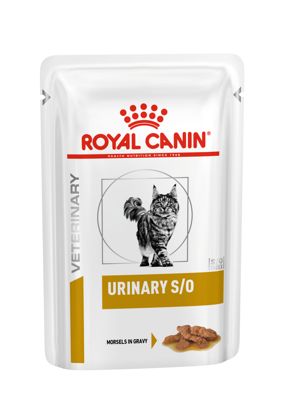 фото Влажный корм для кошек royal canin vet diet urinary s/o, в соусе, цыпленок, 85г