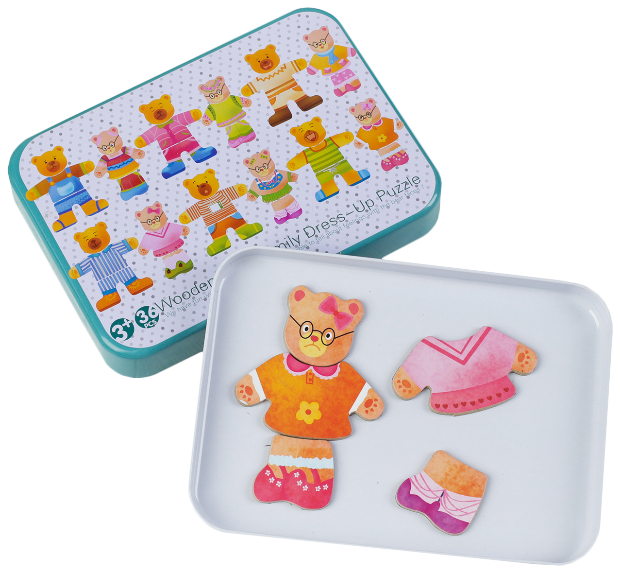 

Магнитная игра Sima-land Мишки в железной коробочке
