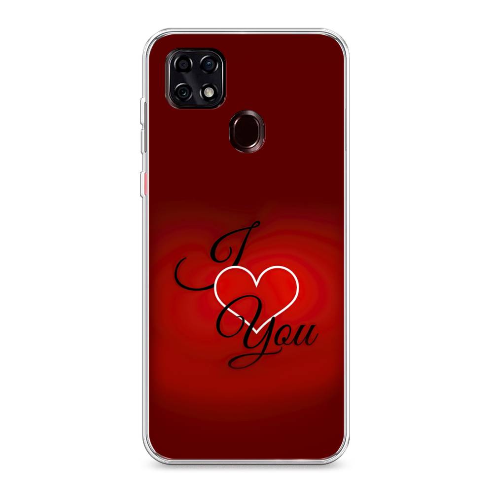 

Чехол Awog на ZTE Blade 20 Smart / ЗТЕ Блэйд 20 Smart "I love you 3", Разноцветный, 133550-6